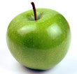one green apple