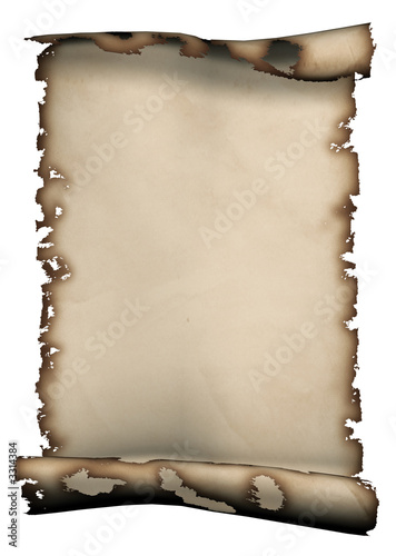 alte papierrolle