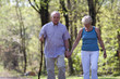 senior couple walking senior couple walking
