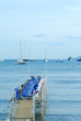 ponton de plage