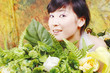 portrait of asian woman