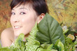 portrait of asian woman