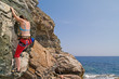 climbing girl