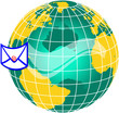 mail and world globe1