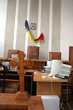 empty courtroom
