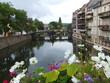 flowers on a bridge