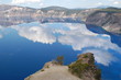 clouds in the lake