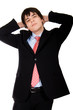 emotional businessman