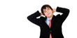 emotional businessman