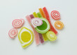 colourful jellies