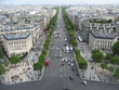 vue sur les champs elysées