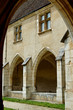 the small cloister in  brou royal monastery