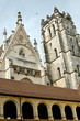 the large cloister in  brou royal monastery
