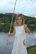 girl fishing