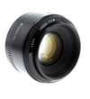Lens on a white background