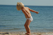 girl on beache