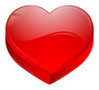 coeur rouge