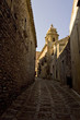 vieille ville, erice, sicile, italie