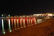 plage de cannes la nuit