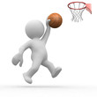 3d human basketball