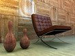 design interior with chair