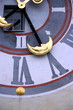 detail of uhrturm clocktower, graz austria