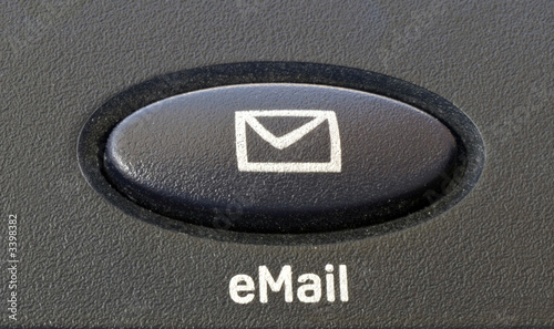 Photo : mail button mail button