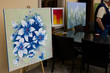fiori e pittore