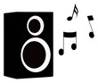 amplificatore con note
