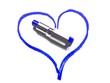 lipstick in blue