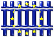 bahn europa train europe eu symbol