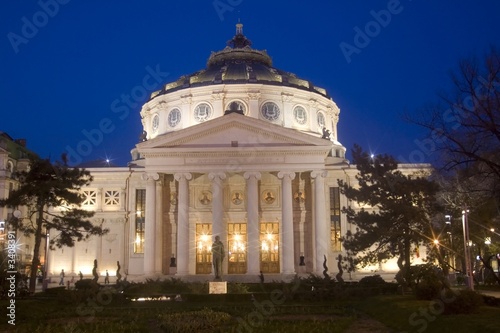 romanian athenaeum front view