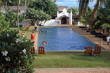 chilling out at the pool side