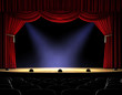 curtain up