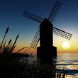 ancient windmill