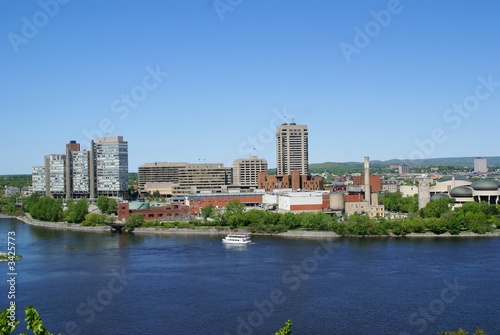 Photo: city across the river city across the river