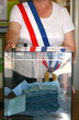 urne élection maire ballot box election