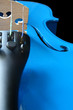 Blue violin