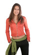 Girl in red jacket Girl in red jacket