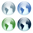 globe 3d icons