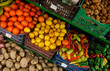 fruit and vegetable stand