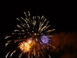 feu violet et or