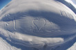 un coeur en hiver