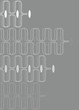 retro curves white on grey