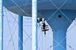 workmen on tower