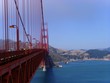 san francisco's golden gate bridge at the bay...