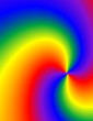tie dye swirl