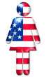 frau usa woman united states