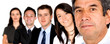 business team in an office
