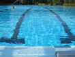 an open swimming-pool